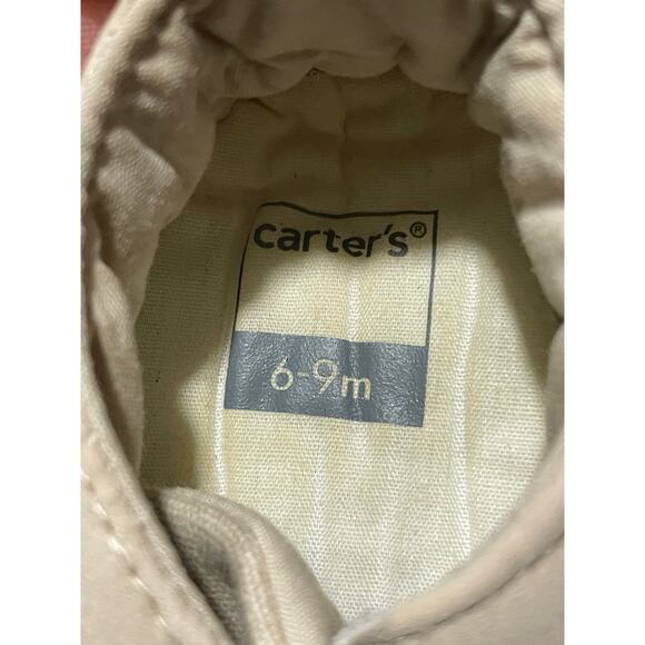 Lot of 4 Pairs of Carter's Boys Baby Shoes - Escalating Sizes Range from NB-9m - Picture 7 of 10